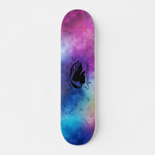 De blonde & brak - Skateboard - Zwart Logo