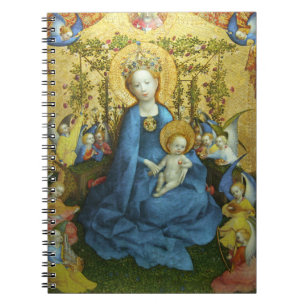 De blote Maagd Mary Notitieboek