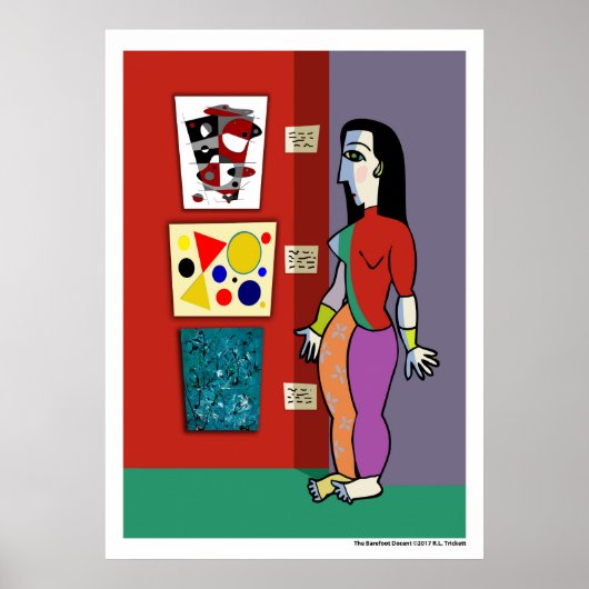 De Blote Voet Docent Poster (Voorkant)