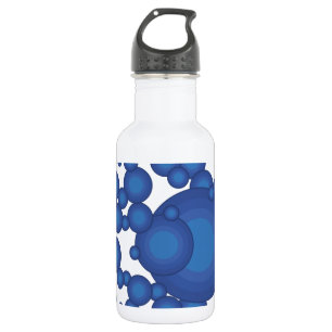 De Blue 70's jaar stijlcirkel Waterfles