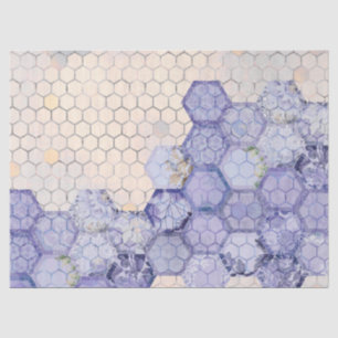 De Blue Bee Serie Design 10 Tissuepapier