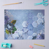De Blue Bee Serie Ontwerp 9 Tissuepapier (Craft)