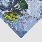 De Blue Bee Serie Ontwerp 9 Tissuepapier (Detail)