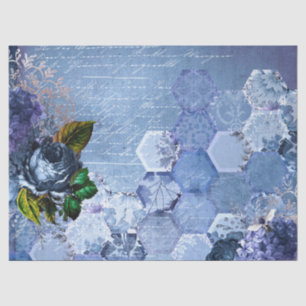 De Blue Bee Serie Ontwerp 9 Tissuepapier