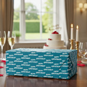 De 'Blue Crush' Jubileum Wrap Cadeaupapier