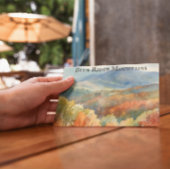 De Blue Ridge Mountains, aanpasbaar Briefkaart