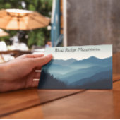 De Blue Ridge Mountains, aanpasbaar Briefkaart