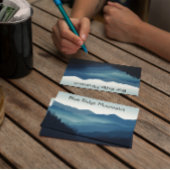 De Blue Ridge Mountains, aanpasbaar Briefkaart