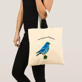 De Bluebird of Happiness Canvas tas