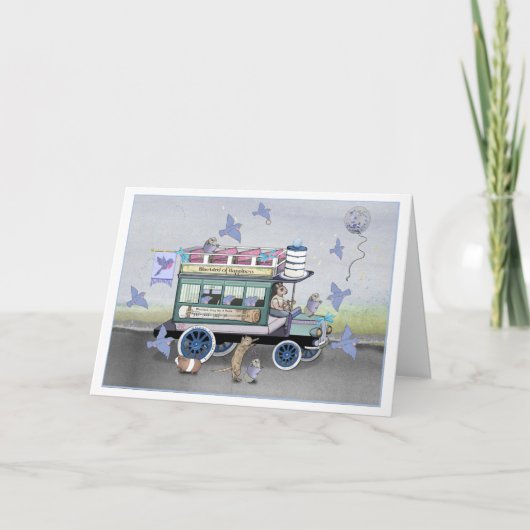 De Bluebird of Happiness Omnibus Kaart (Voorkant)