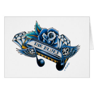 De Blues Harmonica Flash Art