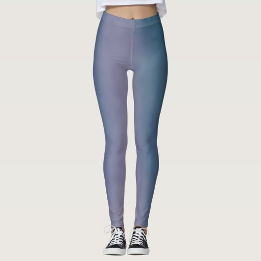 De Blues - kobalt Leggings (Voorkant)