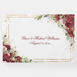 De Blushing Bride Red Rose bruiloft receptie Gastenboek