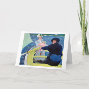 De Boating Party, Mary Cassatt Kaart