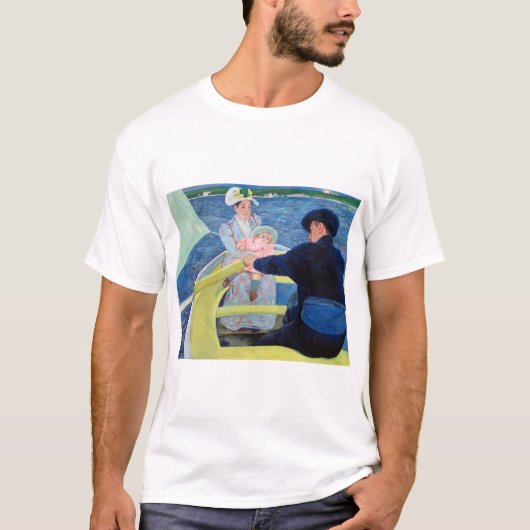 De Boating Party, Mary Cassatt T-shirt (Voorkant)