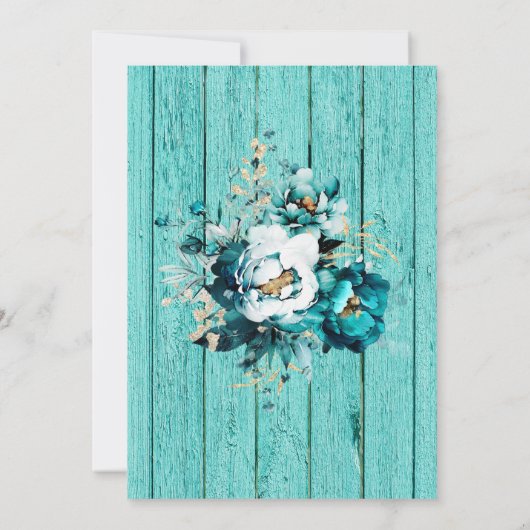 De Boda 50 Aniversario con encaj Kaart (Achterkant)