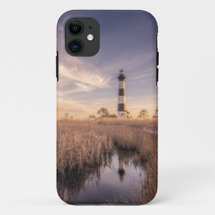 De Bodie Island Lighthouse bij zonsondergang iPhone 11 Hoesje
