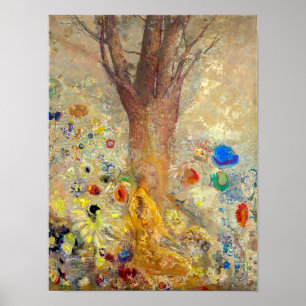 De Boeddha   Odilon Redon   Poster