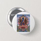 De Boeddha Ronde Button 5,7 Cm (Voorkant /achterkant)