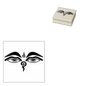 De Boeddha's Eyes Stamp Rubberstempel (Gestempeld)