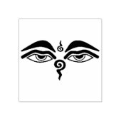 De Boeddha's Eyes Stamp Rubberstempel (Afrduk)