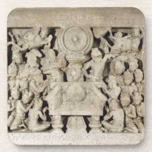 De boeddhistische symbolen, Amaravati (li Bier Onderzetter