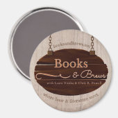 De boeken & brouwsels 3" magneet (Voorkant / Achterkant)