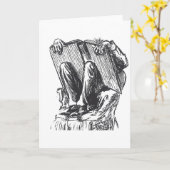 De boekworm kaart (Gele Bloem)