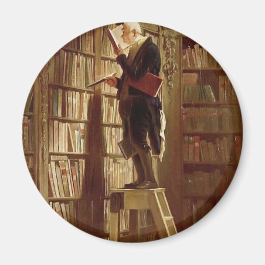 De boekworm magneet (Voorkant)