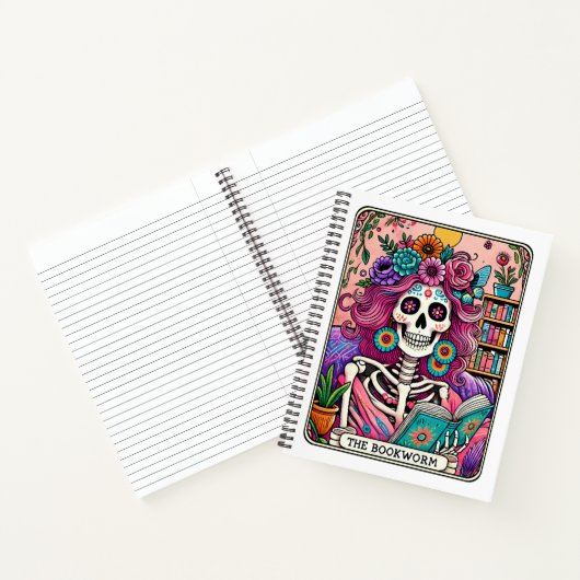 De boekworm notitieboek (Binnen)