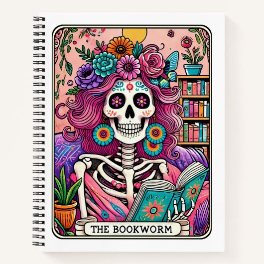 De boekworm notitieboek (Voorkant)