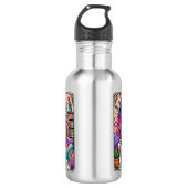 De boekworm waterfles  (Voorkant)