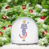 De boer sneeuwbol (Kerstmis)