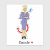 De boer sticker (Vel)