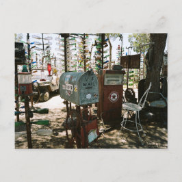 De Boerderij van de Boom van de Fles van Elmer, Briefkaart