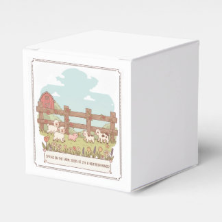 de boerderijdieren bedankdoosjes