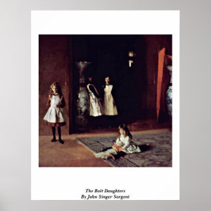 De Boit Daughters van John Singer Sargent Poster