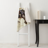 “De bokkende bronco” door NC Wyeth Sherpa Deken (In situ)