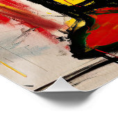 De Bokser Hond Graffiti 01 - Leonardo Abbacchio Perfect Poster (Hoek)