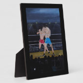 De boksers Schilderij van Alfred Fox Fotoplaat (Zijkant)