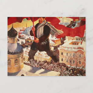 De Bolsjewik, 1920 Briefkaart