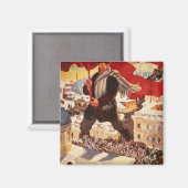 De Bolsjewik, 1920 Magneet (Voorkant / Achterkant)
