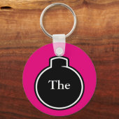 De BOMB! Sleutelhanger (Voorkant)