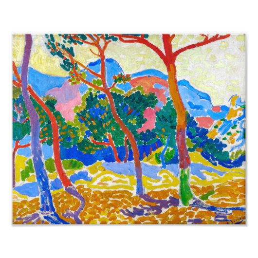 De bomen | Andre Derain | Foto Afdruk (Voorkant)