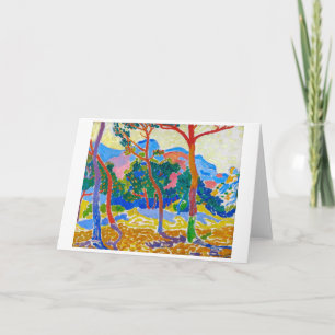 De bomen   Andre Derain   Kaart