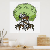 De bomen opslaan poster (Keuken)