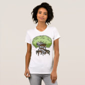 De bomen opslaan t-shirt (Voorkant volledig)