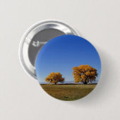 De bomen ronde button 5,7 cm (Voorkant /achterkant)