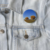 De bomen ronde button 5,7 cm (In situ)