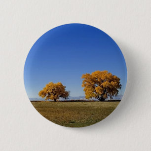 De bomen ronde button 5,7 cm